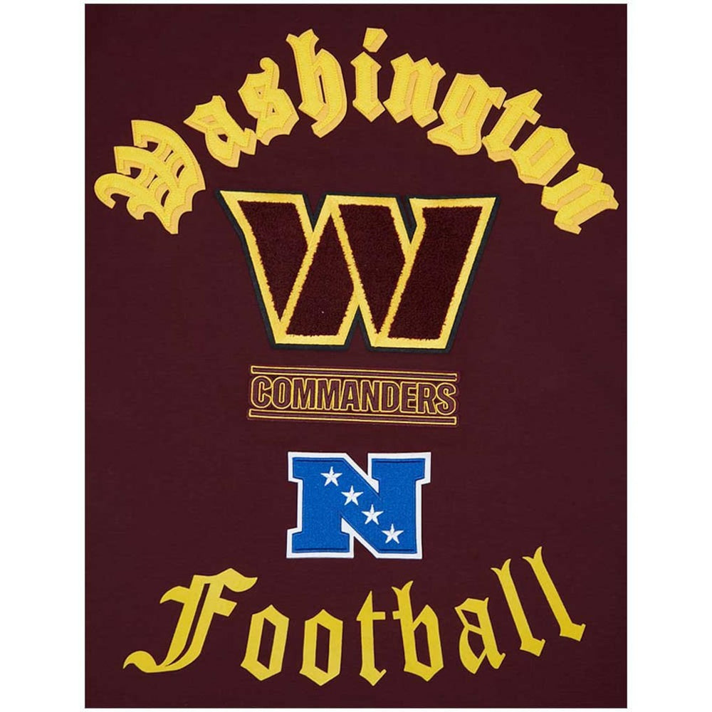 Washington Commanders Pro Standard Old English T-Shirt - Burgundy online