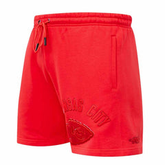 Kansas City Chiefs Pro Standard Triple Red Shorts discount