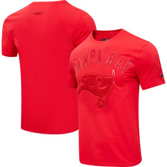 Tampa Bay Buccaneers Pro Standard Triple Red T-Shirt on sale