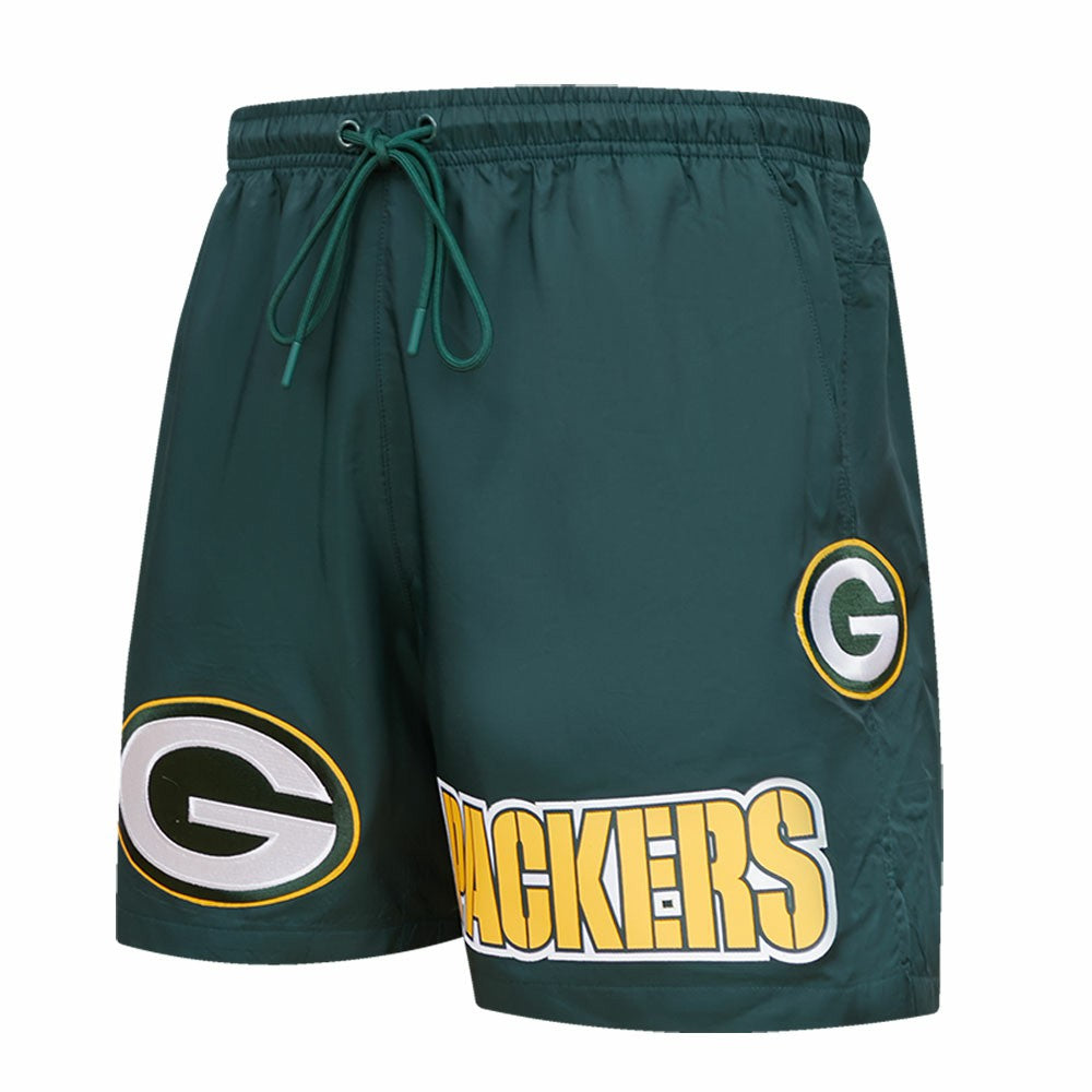 Green Bay Packers Pro Standard Woven Shorts - Green cheap