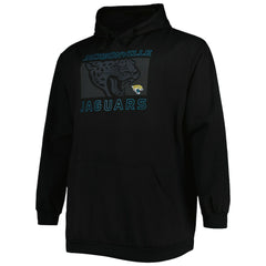Jacksonville Jaguars Big & Tall Pop of Color Pullover Hoodie - Black online