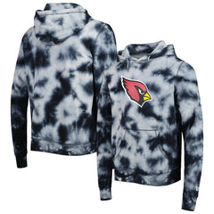 Arizona Cardinals New Era Team Tie-Dye Pullover Hoodie - Black cheap