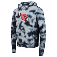 Arizona Cardinals New Era Team Tie-Dye Pullover Hoodie - Black cheap
