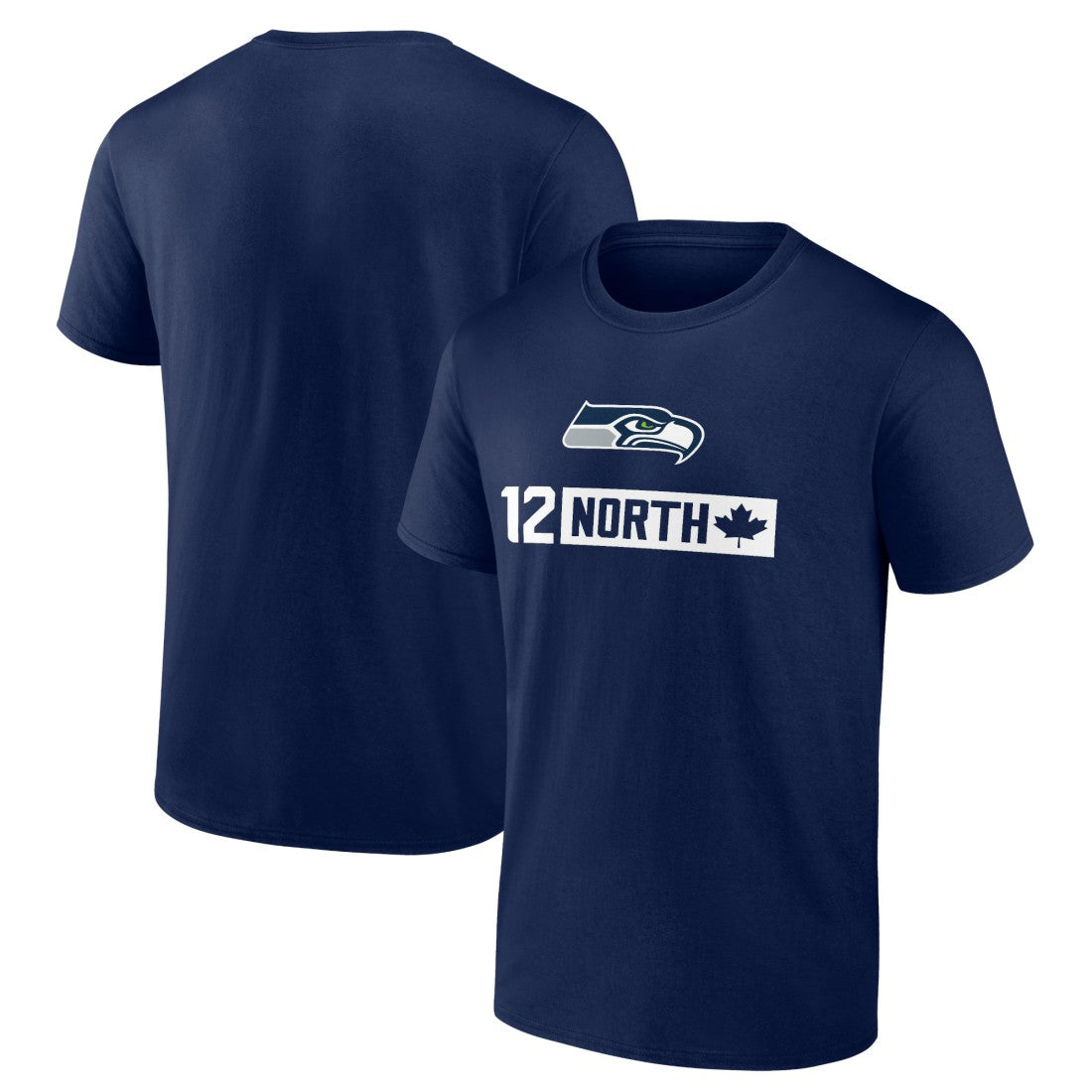 Seattle Seahawks 12 North T-Shirt - College Navy for sale