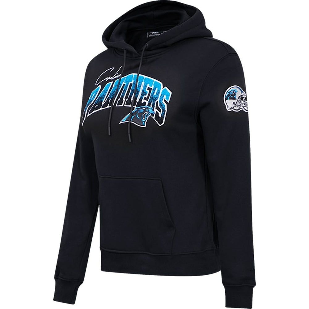 Carolina Panthers Pro Standard Women's Local Patch Pullover Hoodie - Black outlet