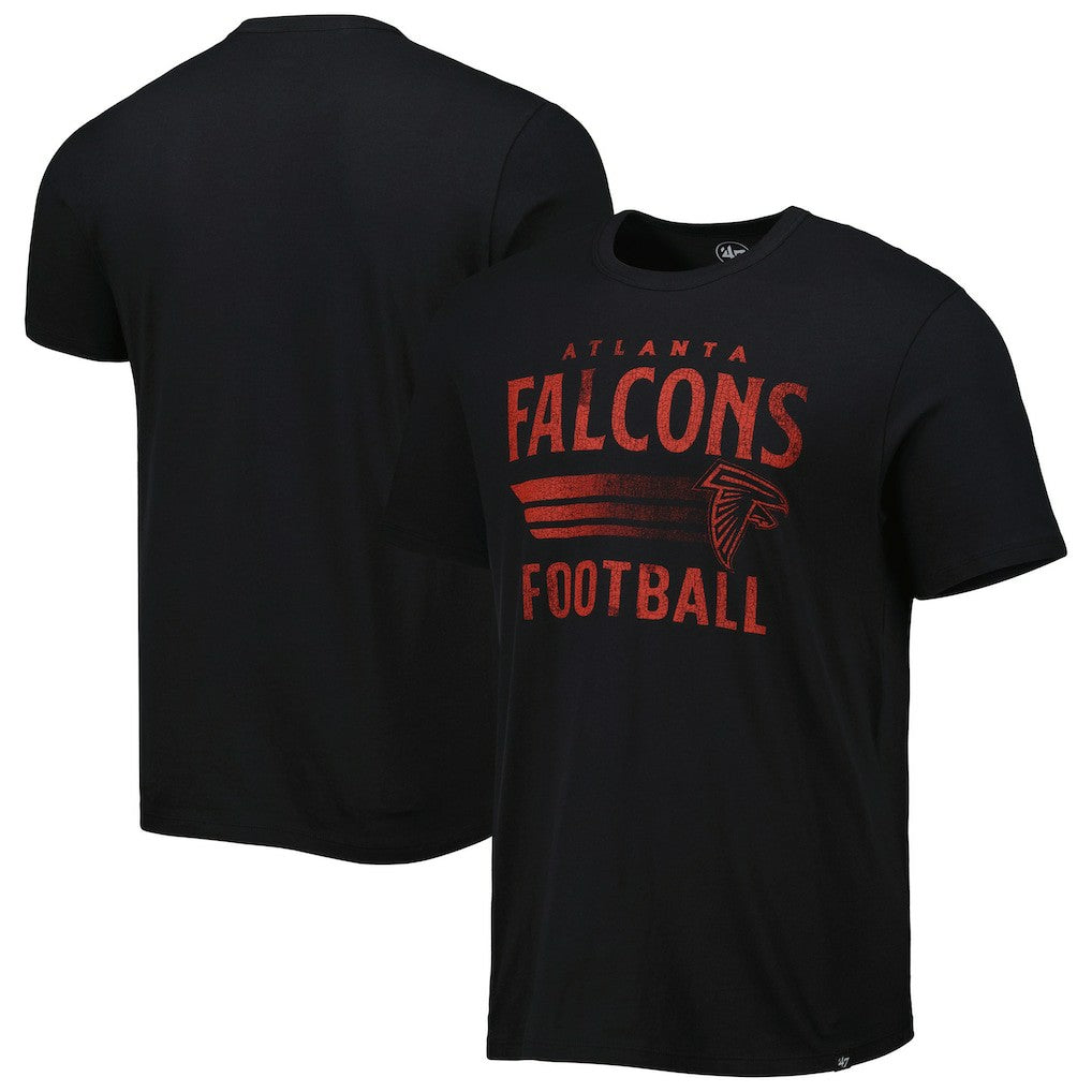 Atlanta Falcons '47 Wordmark Rider Franklin T-Shirt - Black discount