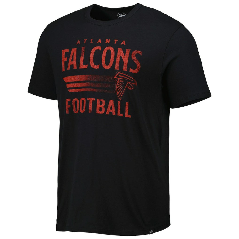 Atlanta Falcons '47 Wordmark Rider Franklin T-Shirt - Black discount