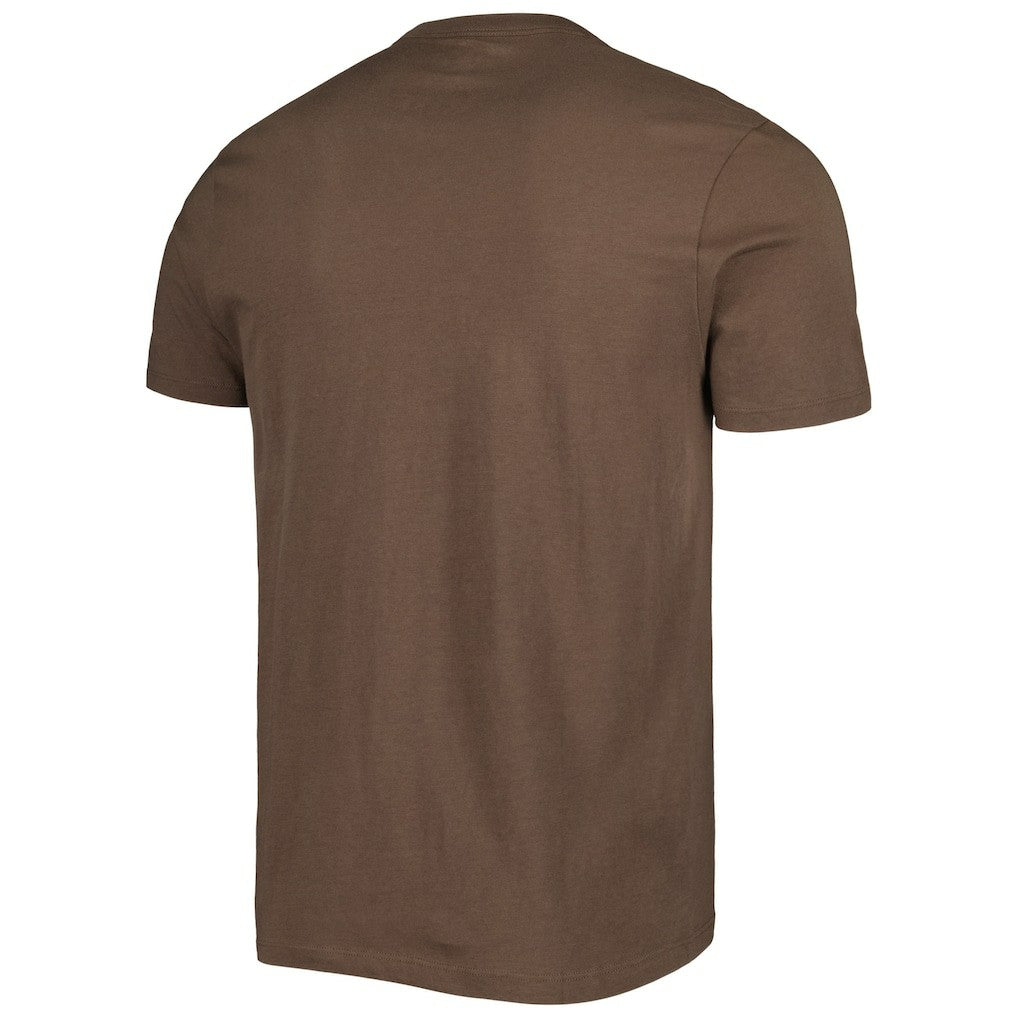 Cleveland Browns '47 Wordmark Rider Franklin T-Shirt - Brown cheap