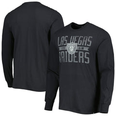 Las Vegas Raiders '47 Brand Wide Out Franklin Long Sleeve T-Shirt - Black for sale