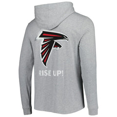 Atlanta Falcons Vineyard Vines Local Long Sleeve Hoodie T-Shirt - Heathered Gray cheap