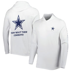 Dallas Cowboys Vineyard Vines Local Long Sleeve Hoodie T-Shirt - White for sale