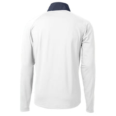Buffalo Bills Cutter & Buck Adapt Eco Knit Hybrid Recycled Quarter-Zip Pullover Top - White online