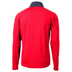 Indianapolis Colts Cutter & Buck Adapt Eco Knit Hybrid Recycled Quarter-Zip Pullover Top - Red discount