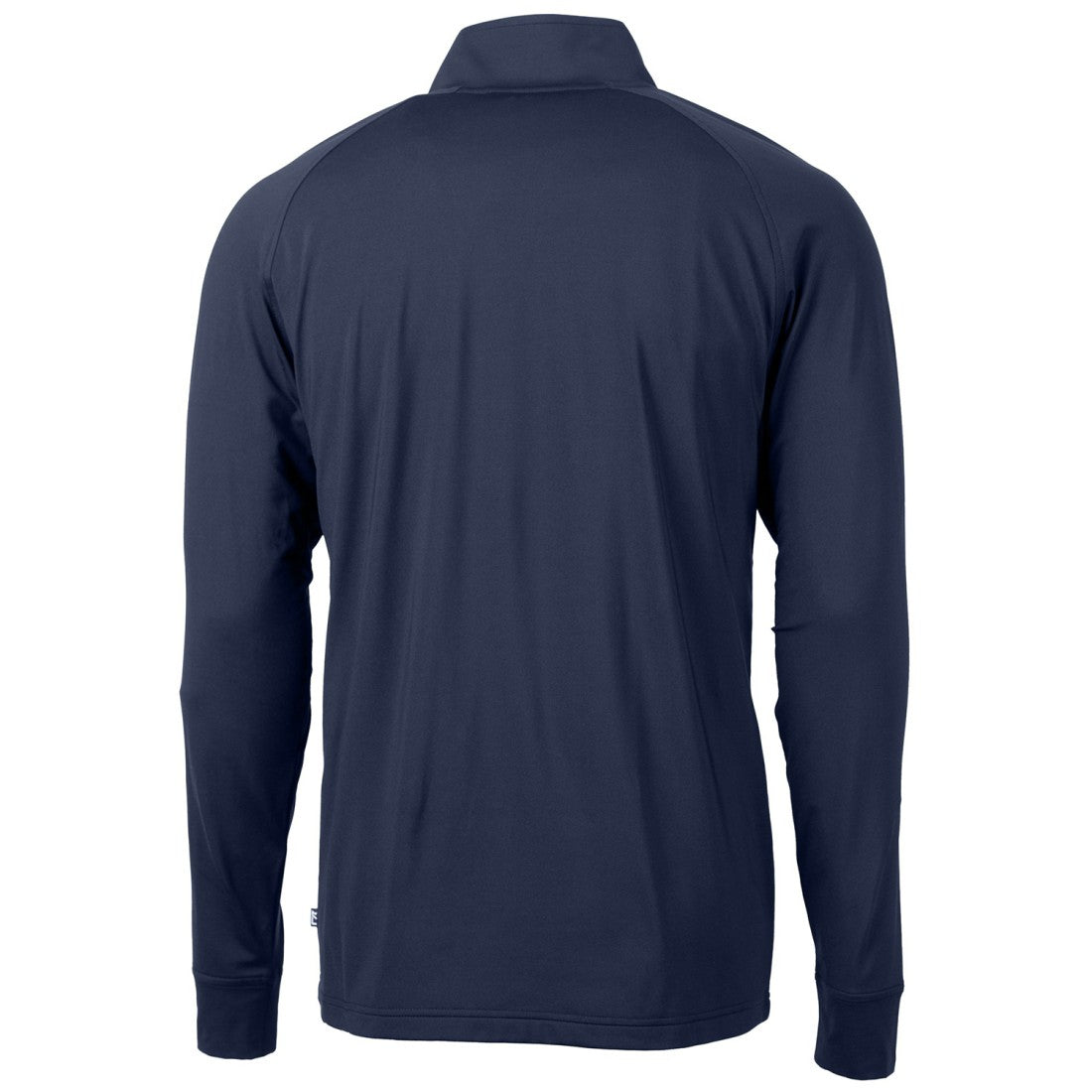 Detroit Lions Cutter & Buck Team Adapt Eco Knit Hybrid Recycled Quarter-Zip Pullover Top - Navy for sale