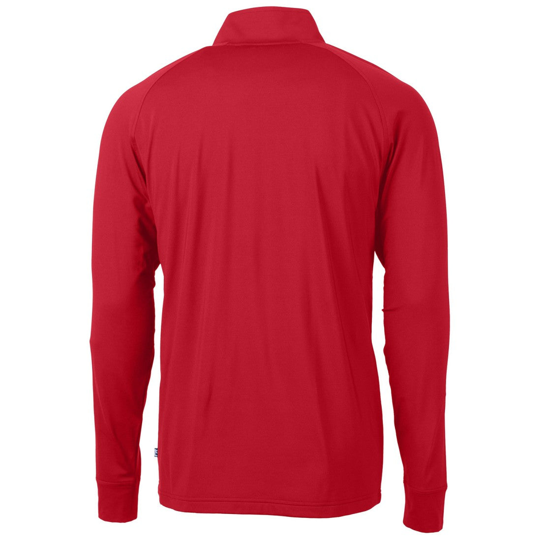 Tennessee Titans Cutter & Buck Team Adapt Eco Knit Hybrid Recycled Quarter-Zip Pullover Top - Red on sale