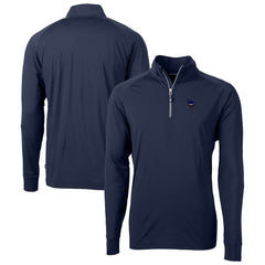 Minnesota Vikings Cutter & Buck Team Adapt Eco Knit Hybrid Recycled Quarter-Zip Pullover Top - Navy online