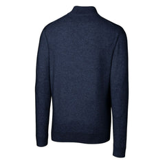 New York Giants Cutter & Buck Lakemont Quarter-Zip Pullover Sweater - Navy sale