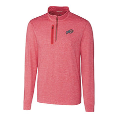 Buffalo Bills Cutter & Buck Americana Stealth Quarter-Zip Pullover Top - Red outlet