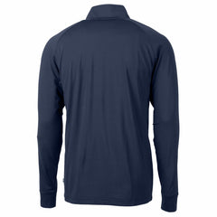 Detroit Lions Cutter & Buck Big & Tall Adapt Eco Knit Stretch Recycled Quarter-Zip Pullover Top - Navy discount