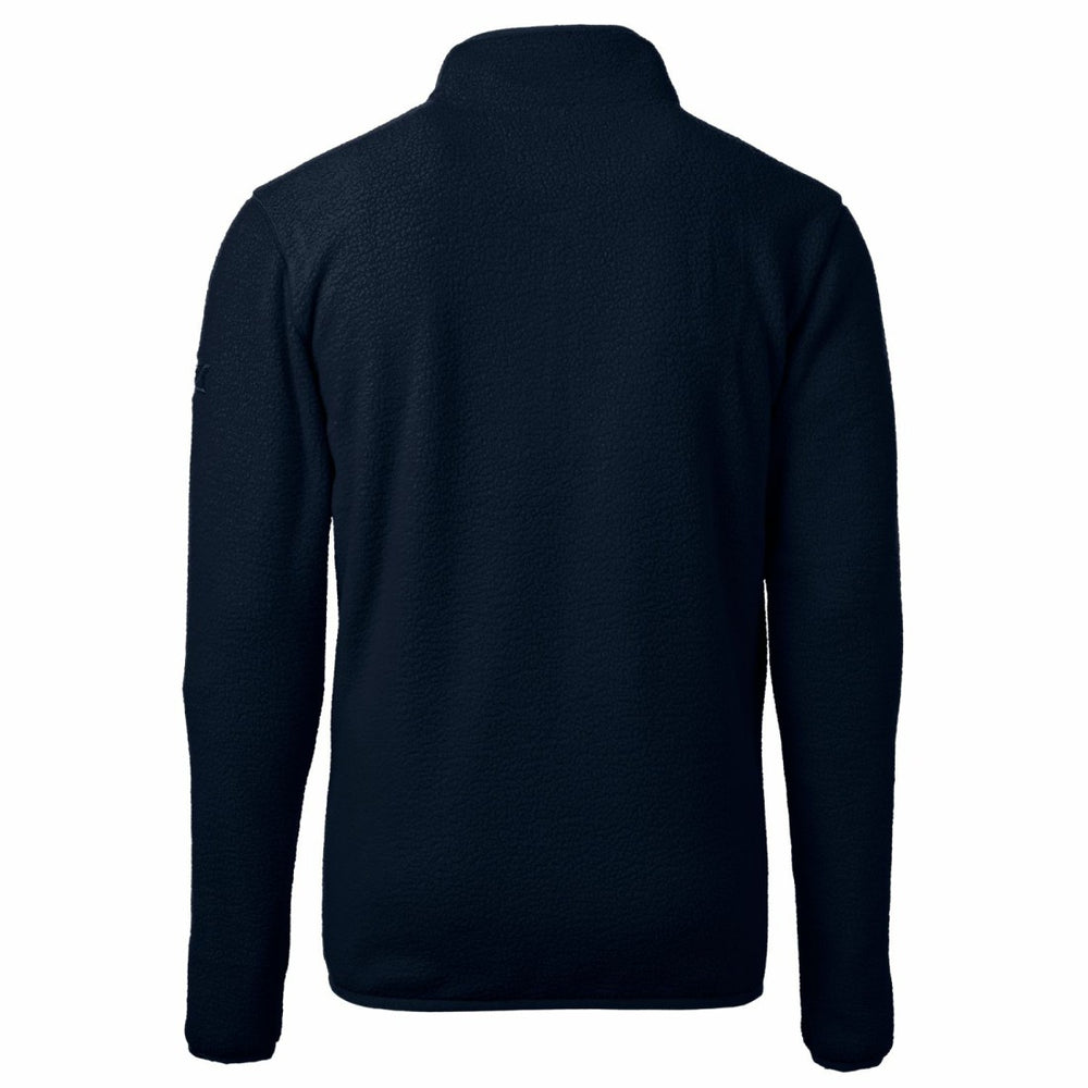 Detroit Lions Cutter & Buck Big & Tall Cascade Eco Sherpa Fleece Quarter-Zip Pullover Jacket - Navy discount