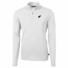 Arizona Cardinals Cutter & Buck Big & Tall Virtue Eco Pique Recycled Quarter-Zip Jacket - White online