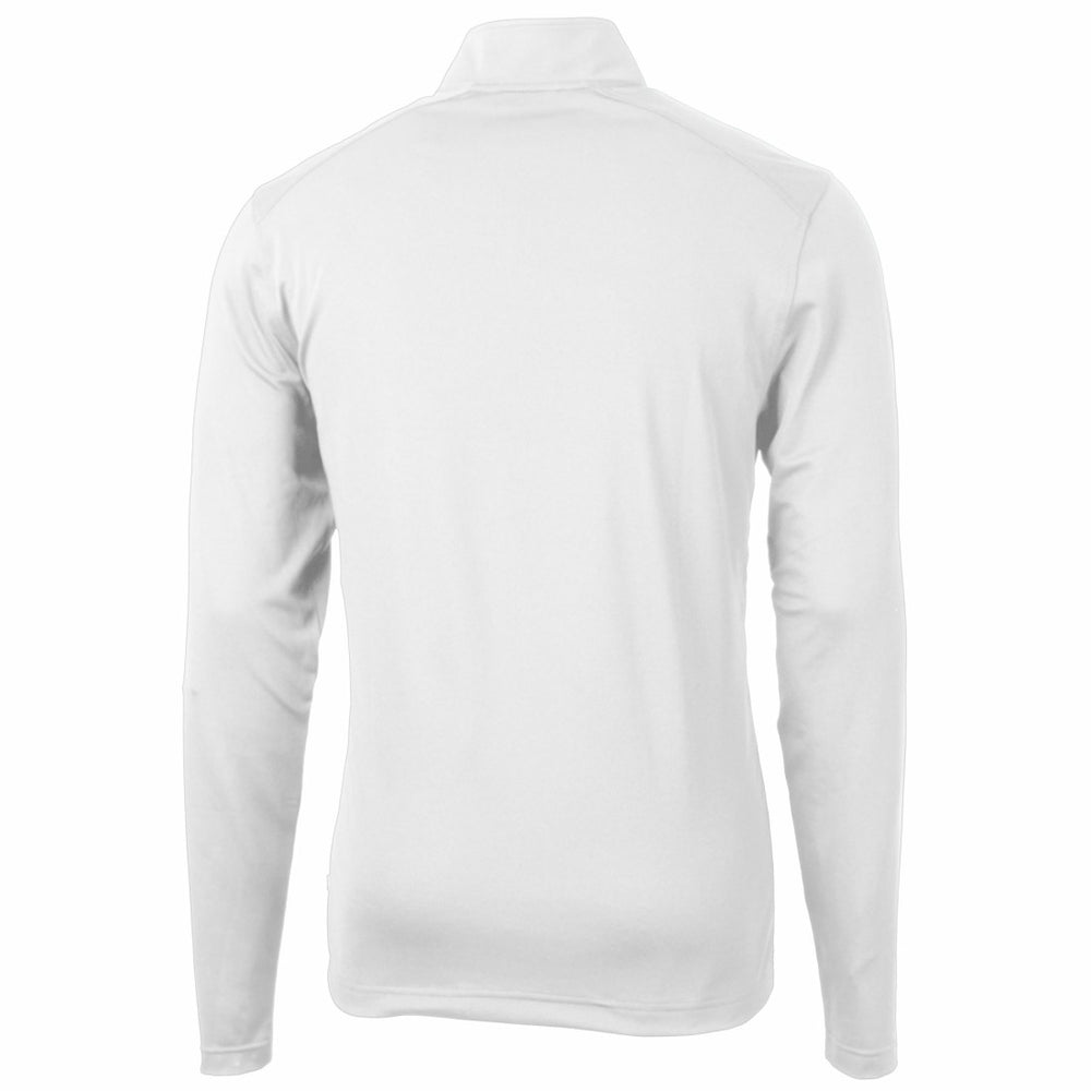 Detroit Lions Cutter & Buck Big & Tall Virtue Eco Pique Recycled Quarter-Zip Jacket - White on sale