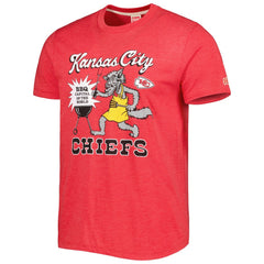 Kansas City Chiefs Homage BBQ Hyper Local Tri-Blend T-Shirt - Red outlet