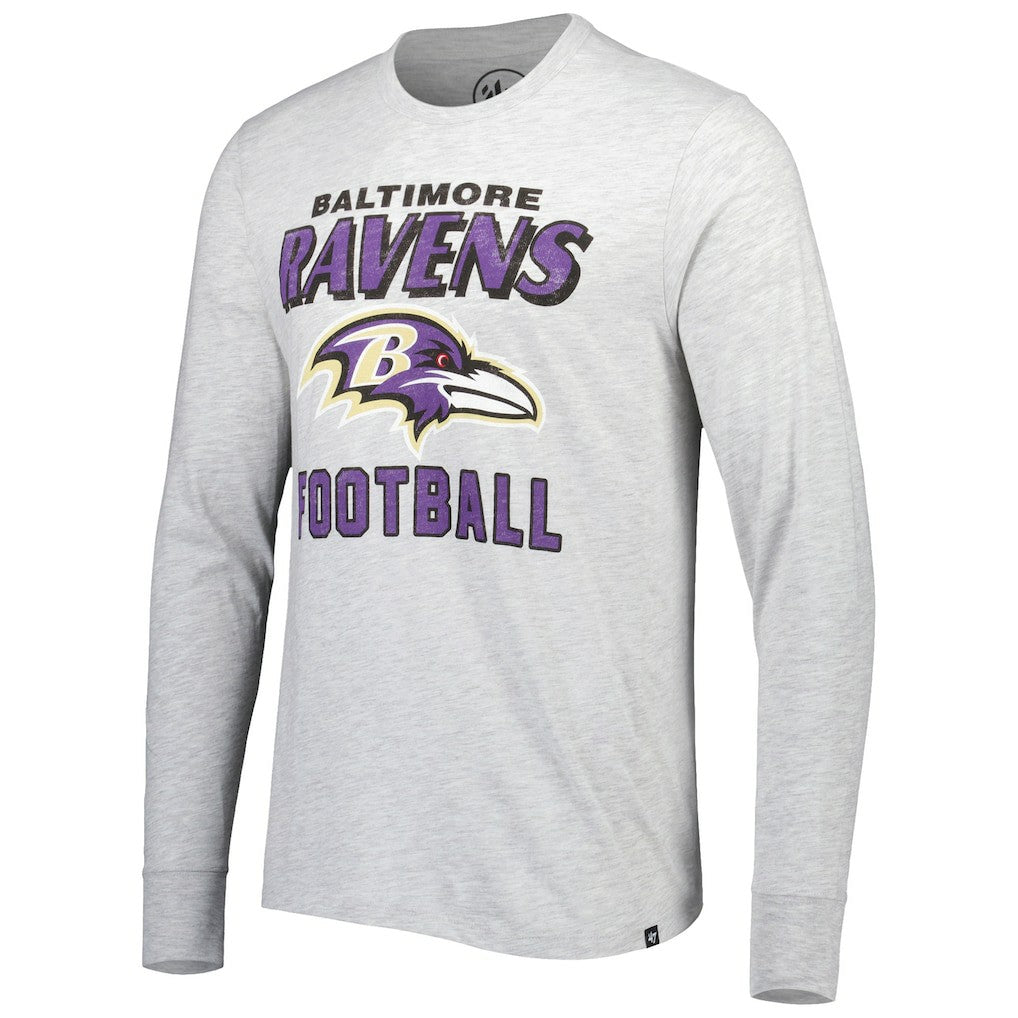 Baltimore Ravens '47 Dozer Franklin Long Sleeve T-Shirt - Heathered Gray online