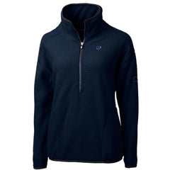 Cincinnati Bengals Cutter & Buck Women's Americana Cascade Eco Sherpa Fleece Half-Zip Pullover Jacket - Navy cheap