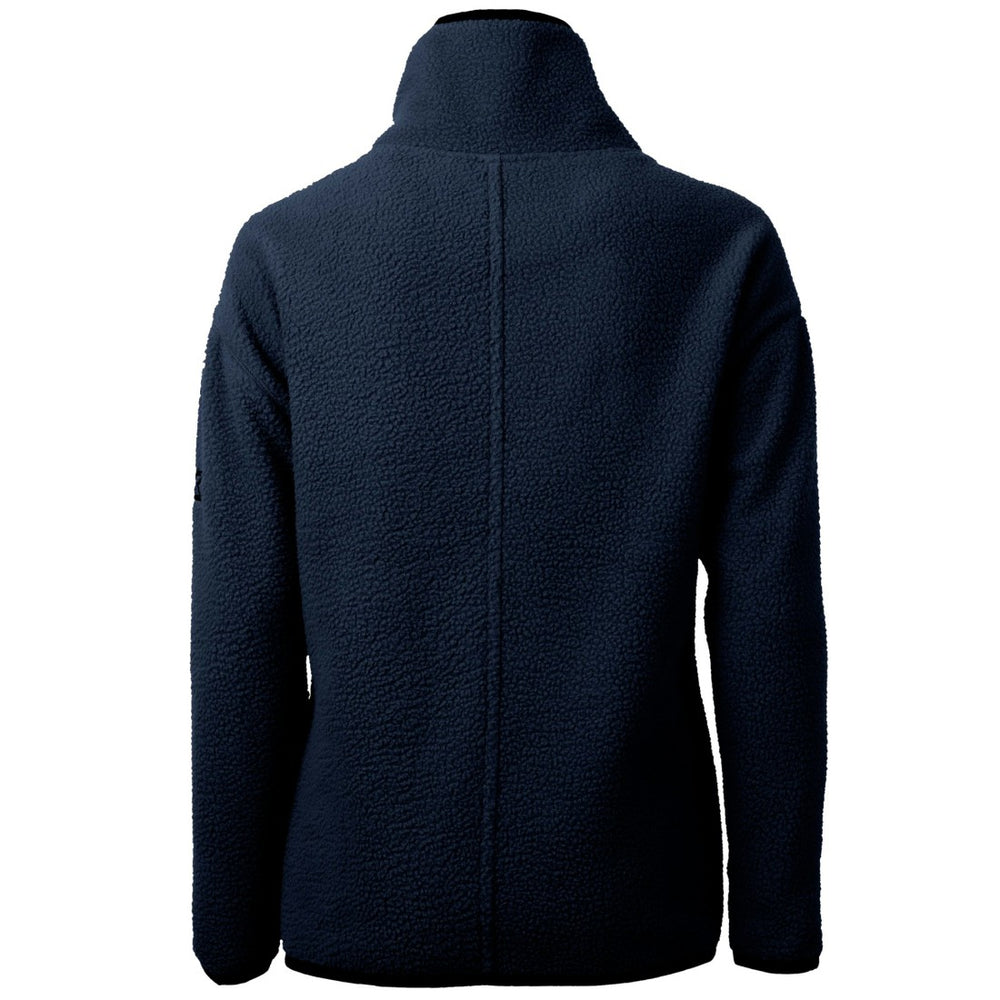 Green Bay Packers Cutter & Buck Women's Americana Cascade Eco Sherpa Fleece Half-Zip Pullover Jacket - Navy online