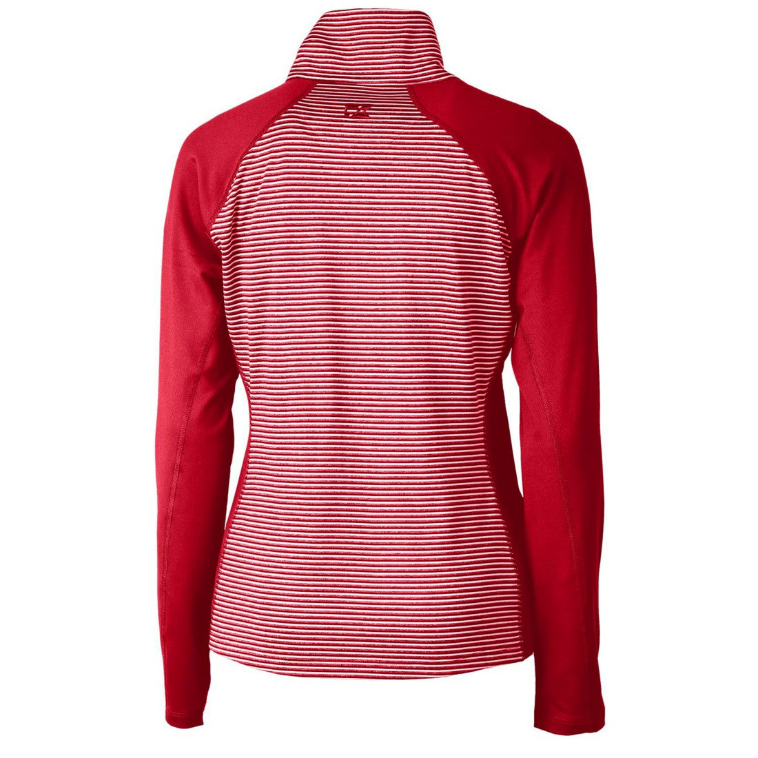 Tampa Bay Buccaneers Cutter & Buck Women's Forge Tonal Half-Zip Top - Cardinal online