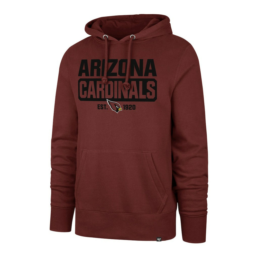 Arizona Cardinals '47 Box Out Headline Pullover Hoodie - Cardinal online