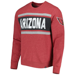 Arizona Cardinals '47 Bypass Tribeca Pullover Sweatshirt - Heathered Cardinal sale