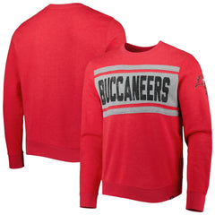 Tampa Bay Buccaneers '47 Bypass Tribeca Pullover Sweatshirt - Heathered Red for sale