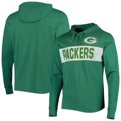 Green Bay Packers '47 Field Franklin Hooded Long Sleeve T-Shirt - Green online