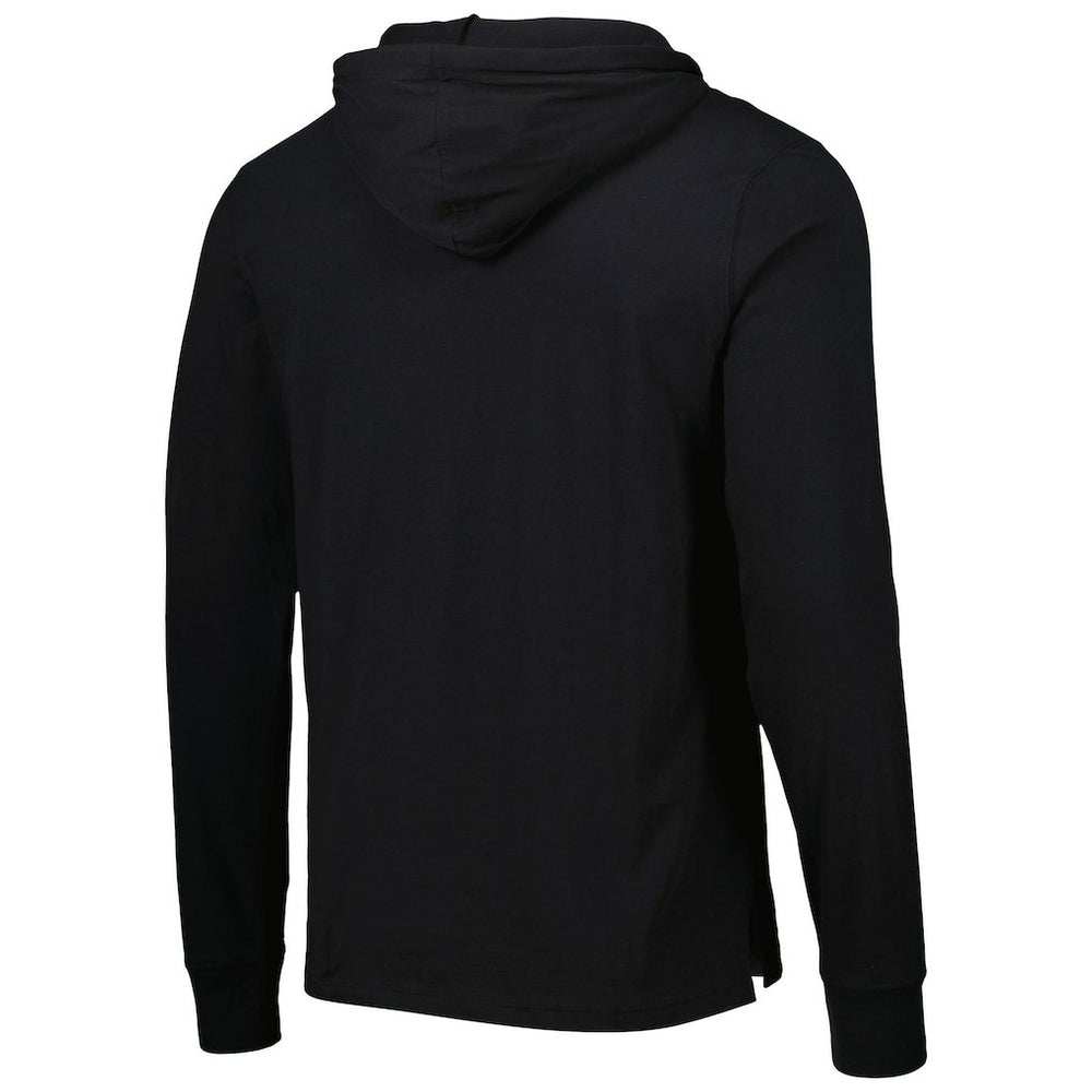 New Orleans Saints '47 Field Franklin Hooded Long Sleeve T-Shirt - Black cheap
