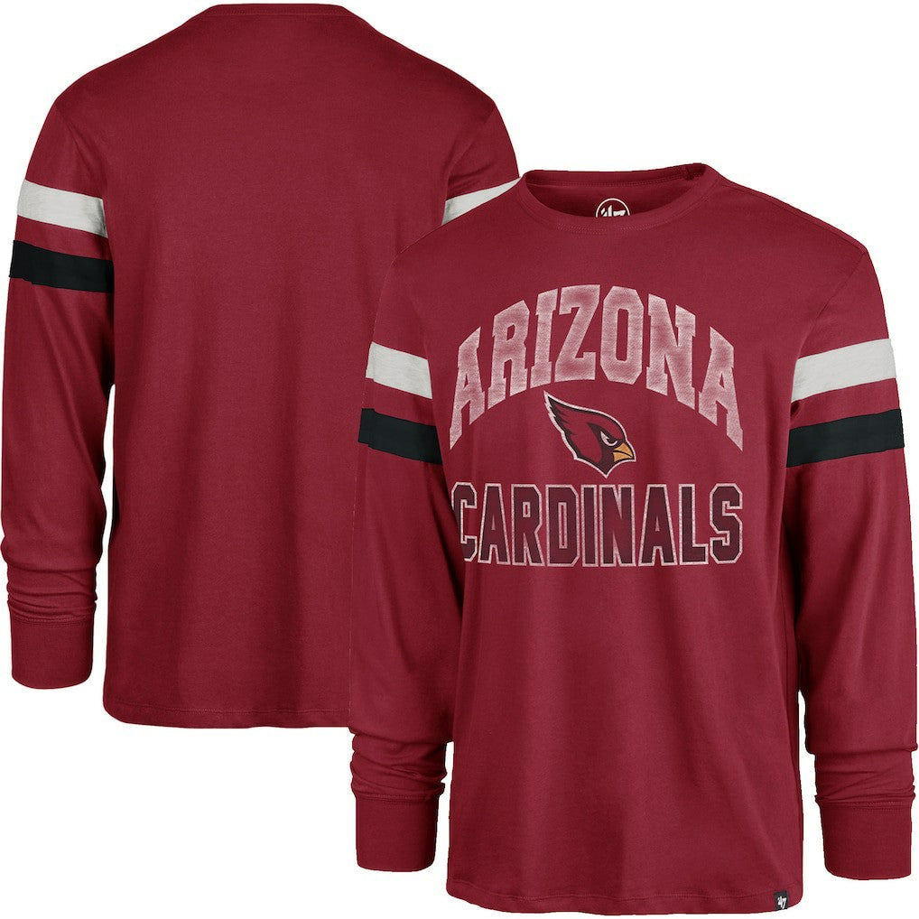 Arizona Cardinals '47 Irving Long Sleeve T-Shirt - Cardinal sale