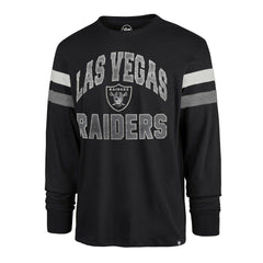 Las Vegas Raiders '47 Irving Long Sleeve T-Shirt - Black outlet