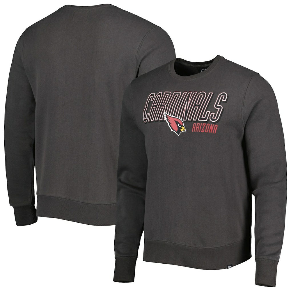 Arizona Cardinals '47 Locked In Headline Pullover Sweatshirt - Charcoal for sale