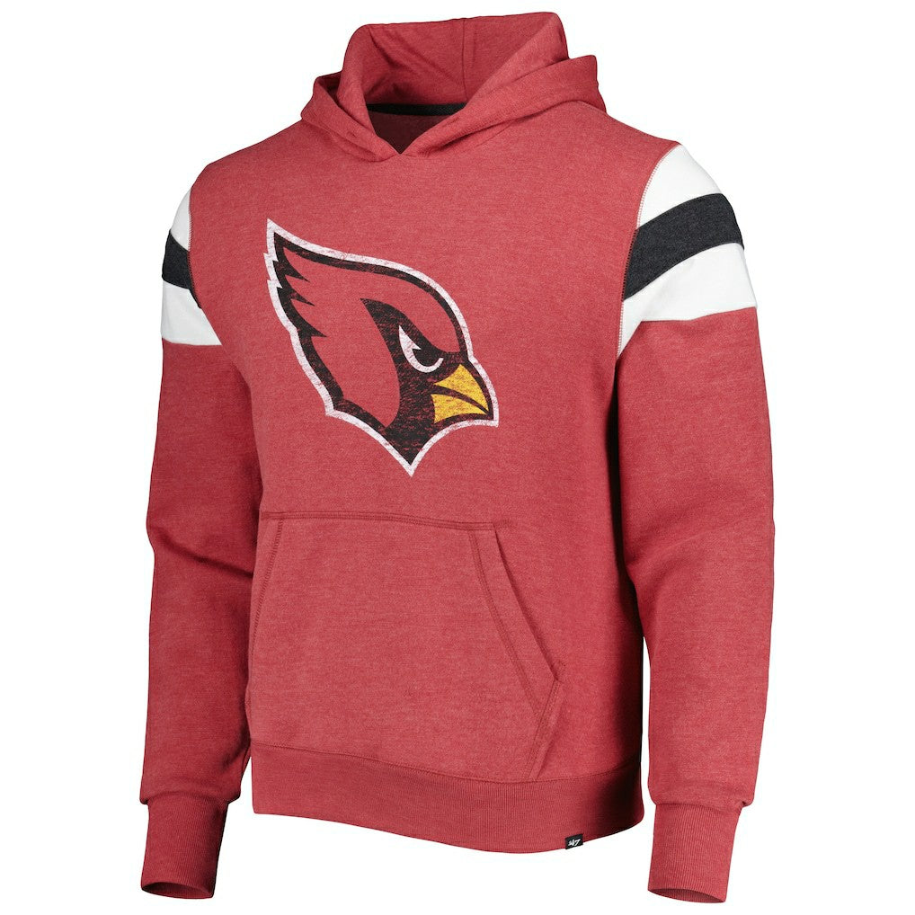 Arizona Cardinals '47 Premier Nico Pullover Hoodie - Heathered Cardinal outlet