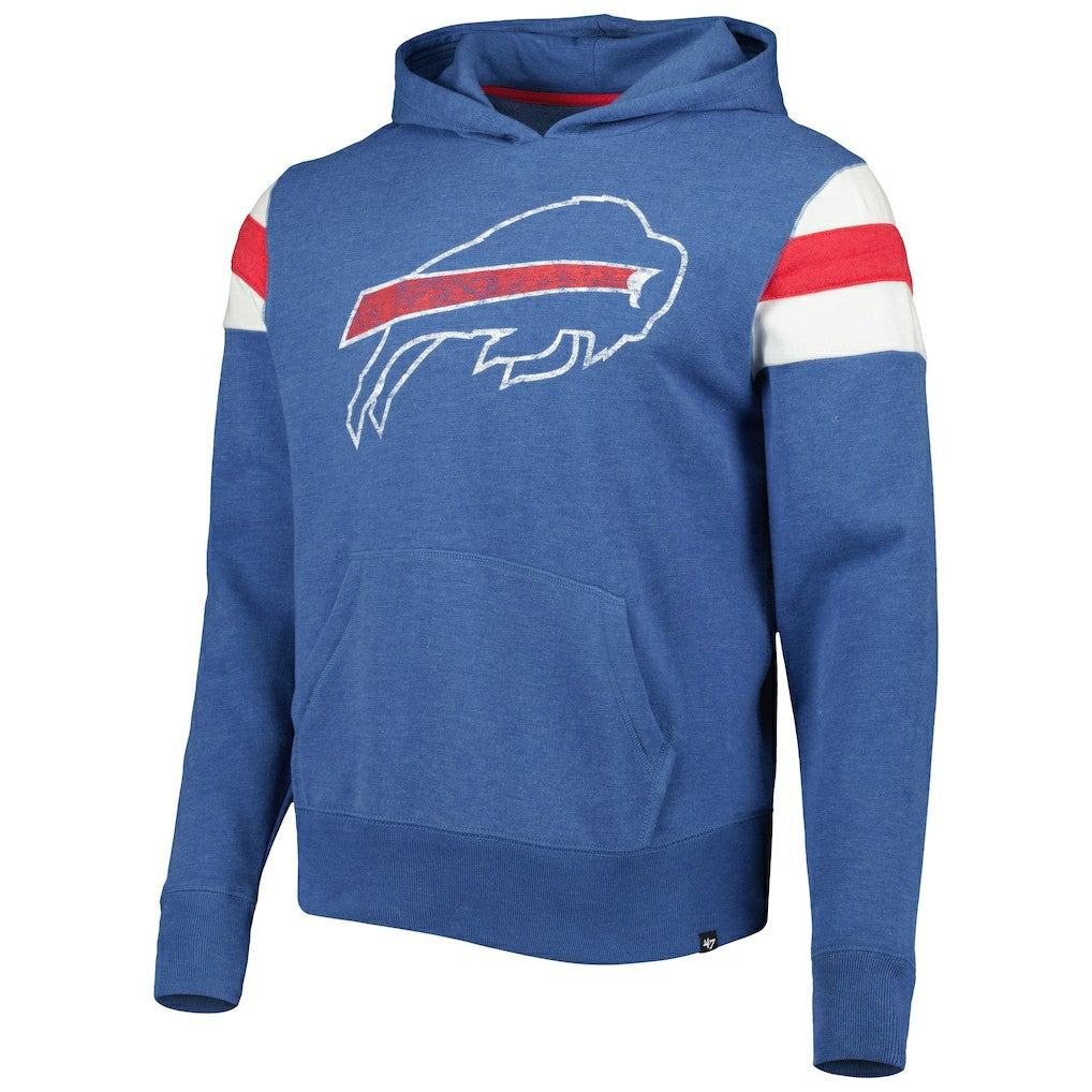 Buffalo Bills '47 Premier Nico Pullover Hoodie - Heathered Royal outlet