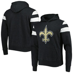New Orleans Saints '47 Premier Nico Pullover Hoodie - Heathered Black cheap