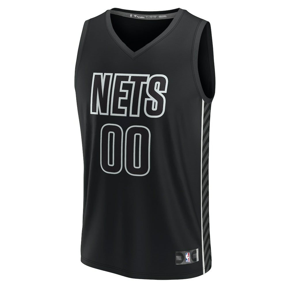 Brooklyn Nets Custom Fast Break Jersey - Statement Edition - Black shop