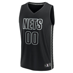 Brooklyn Nets Custom Fast Break Jersey - Statement Edition - Black shop
