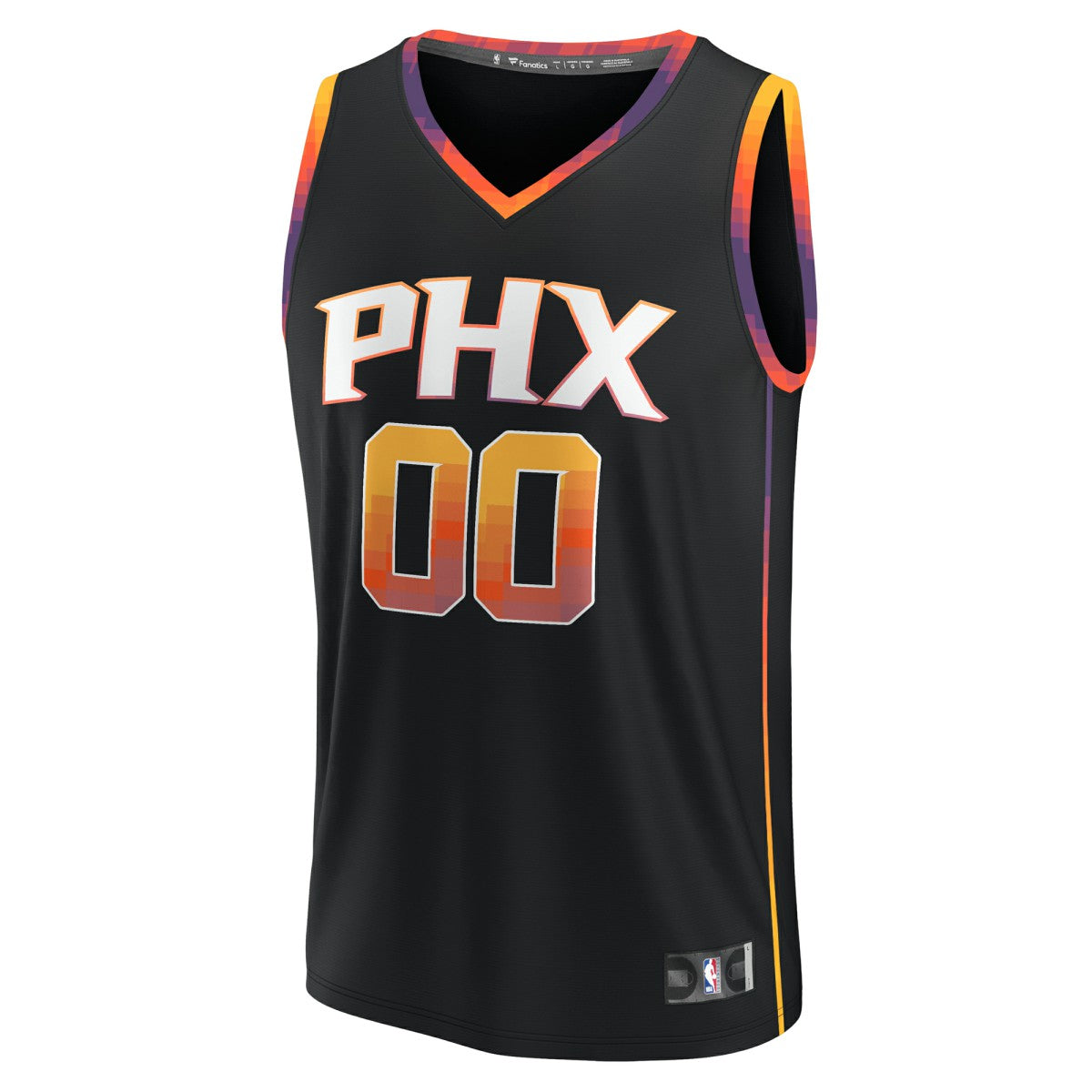 Phoenix Suns Fast Break Custom Replica Jersey - Black - Statement Edition shop