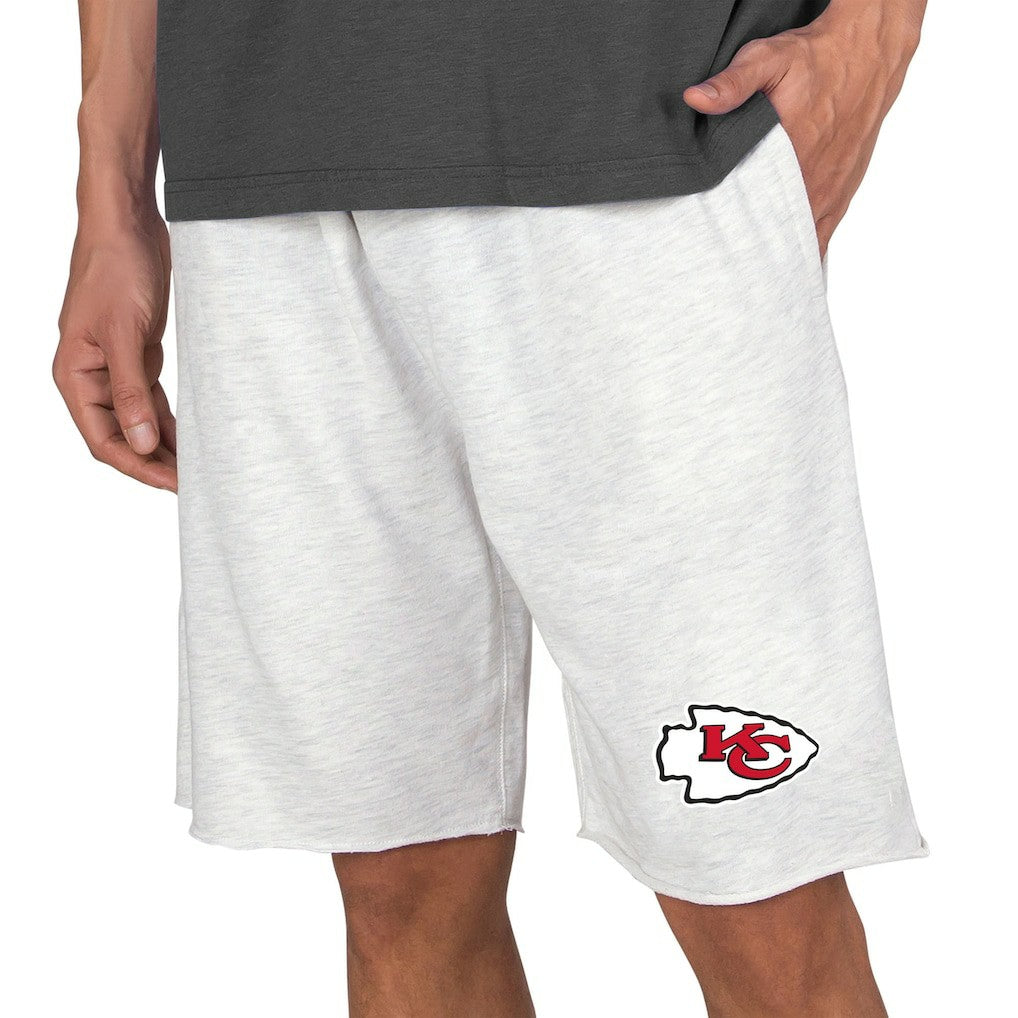 Kansas City Chiefs Concepts Sport Mainstream Terry Shorts - Oatmeal online