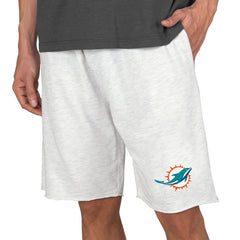 Miami Dolphins Concepts Sport Mainstream Terry Shorts - Oatmeal for sale