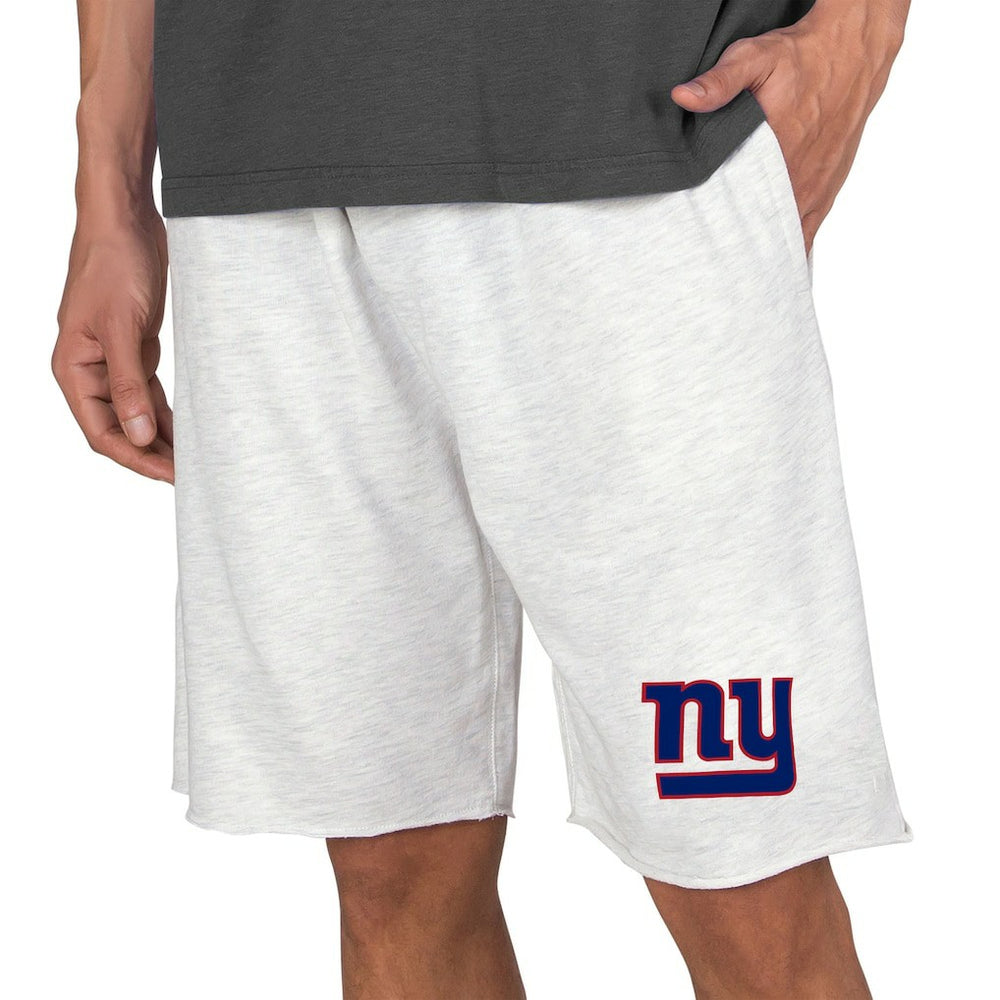 New York Giants Concepts Sport Mainstream Terry Shorts - Oatmeal on sale