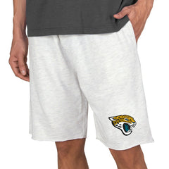 Jacksonville Jaguars Concepts Sport Mainstream Terry Shorts - Oatmeal online