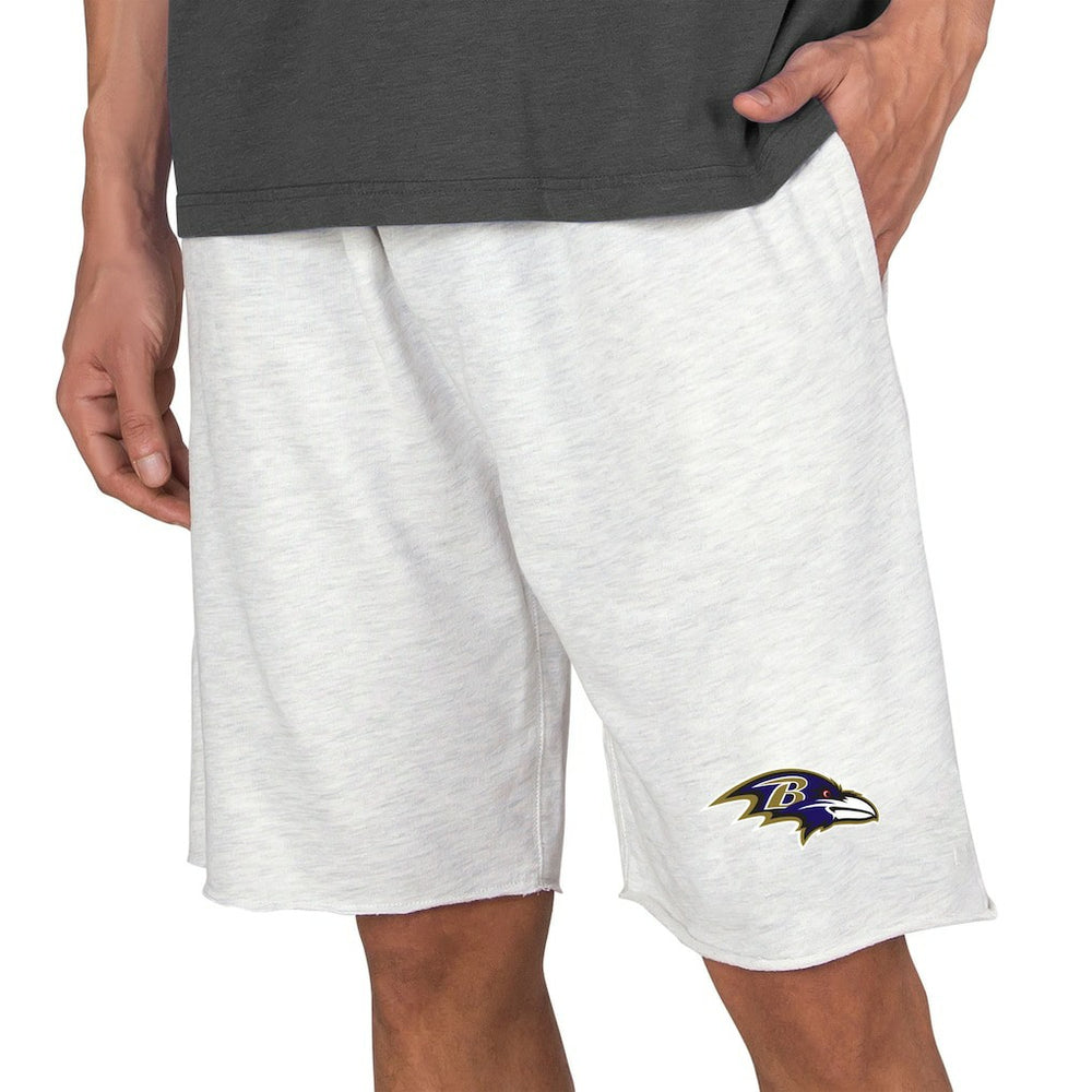 Baltimore Ravens Concepts Sport Mainstream Terry Shorts - Oatmeal discount